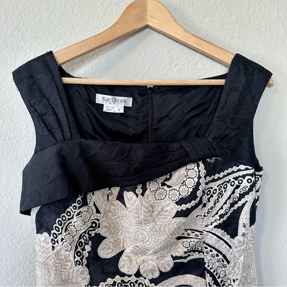 Kay Unger Silk Cocktail Dress - Picture 6 of 11